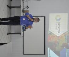 Luciano Martins, gerente de Mercado, explica as condições das linhas de crédito