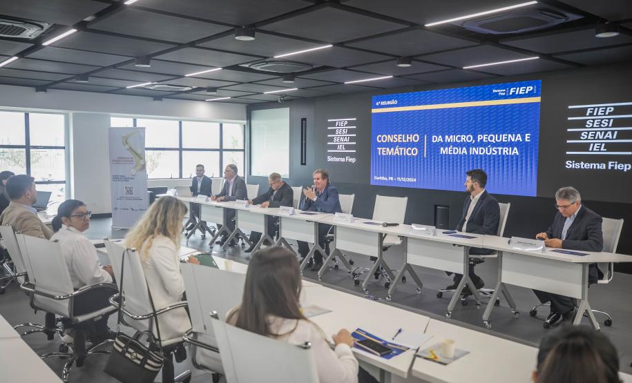 Reunião do Conselho Temático de Micro, Pequena e Média Indústria