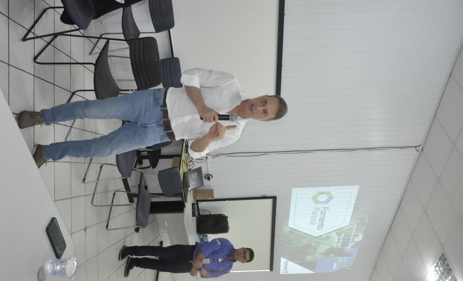 O diretor-presidente da Fomento Paraná, Claudio Stabile, fala sobre o trabalho da instituição